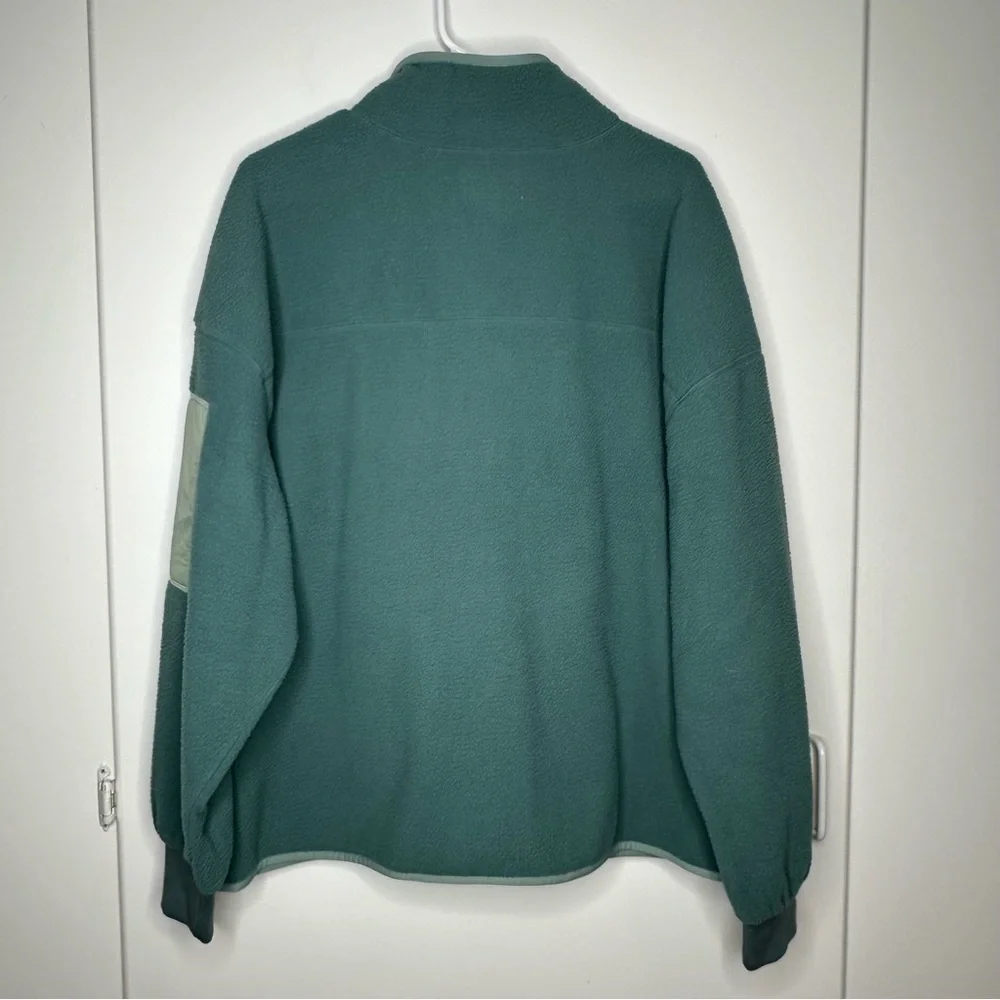 NWT MWL By Madewell Women's Drapey Sherpa Buick Snap Front Jacket Size XL - Picture 8 of 10